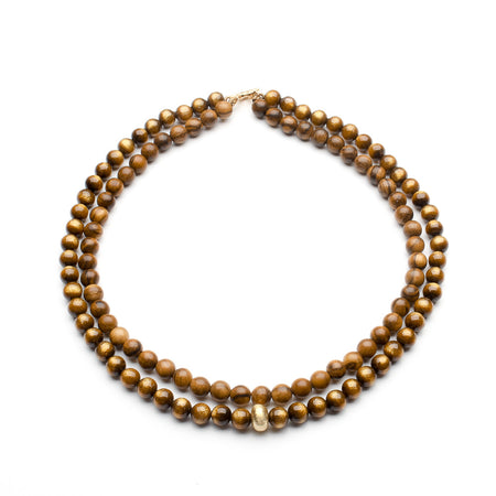 GOLDEN CORAL NECKLACE