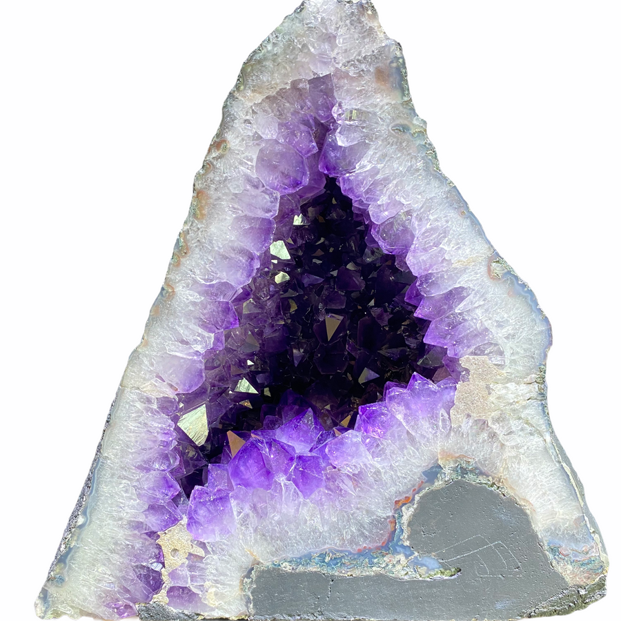 129MM X 230MM X 300MM HT AMETHYST GEODE