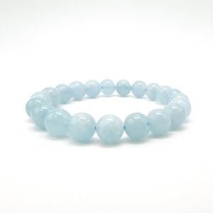 8MM BLUE AQUAMARINE BRACELET