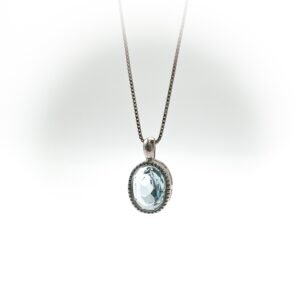 FACETTED CITRINE PENDANT